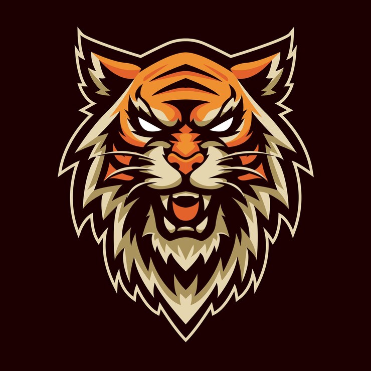 Logotipo de la mascota del tigre