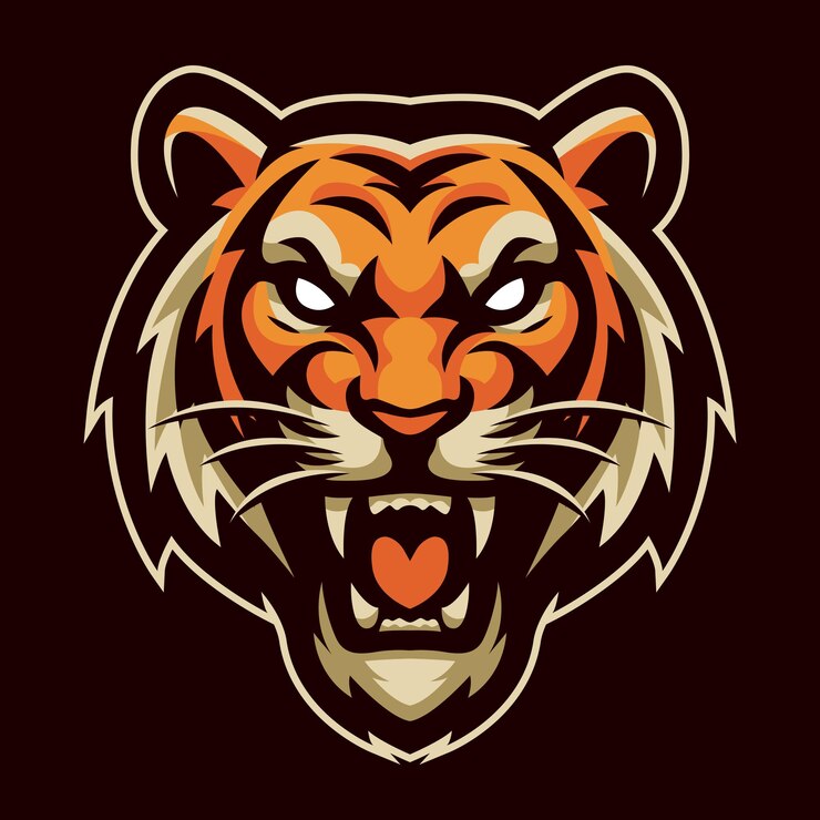 Logotipo de la mascota del tigre