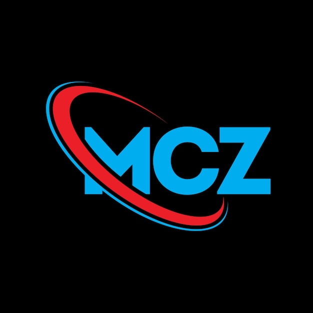 Logotipo MCZ letra MCZ letra diseño del logotipo Iniciales MCZ logotipo vinculado con círculo y mayúscula monograma logotipo MCZ tipografía para negocios de tecnología y marca inmobiliaria