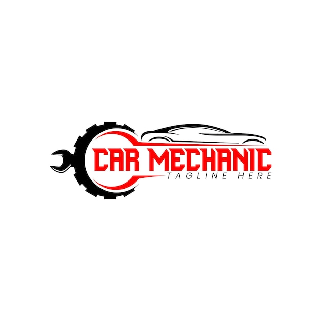 un logotipo para un mecánico de automóviles que dice mecánicos de automóviles