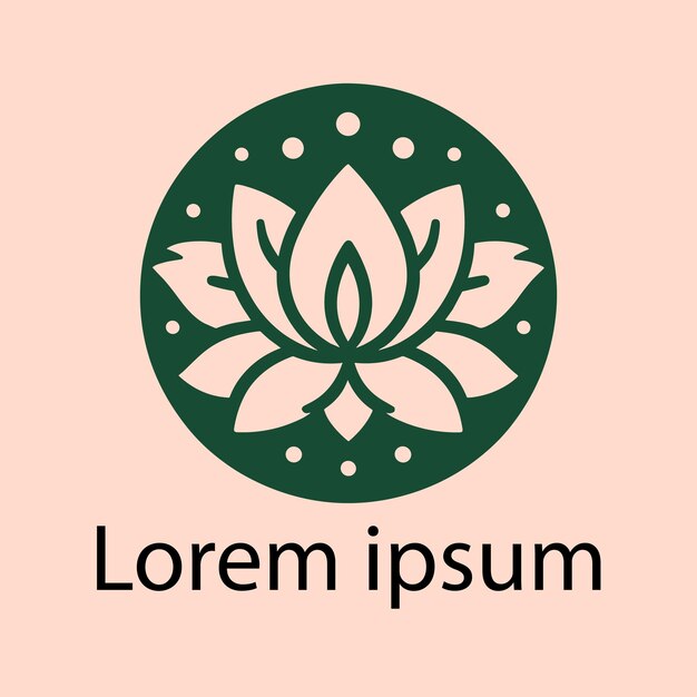 logotipo médico de farmacia vector orgánico natural con ilustración cruzada