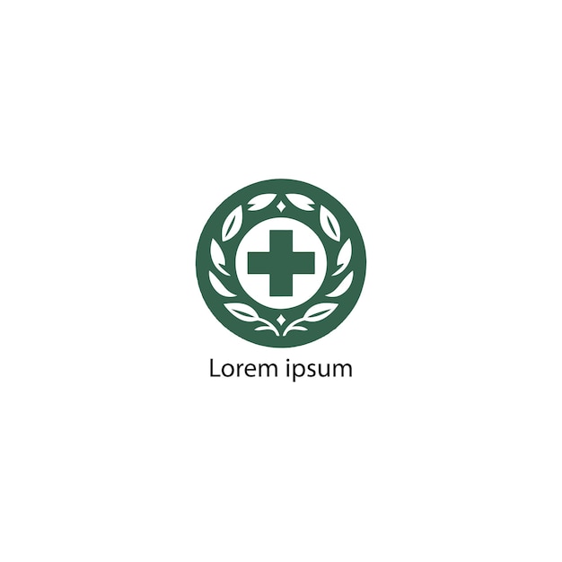 logotipo médico de la marca