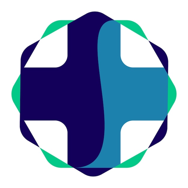 Logotipo médico moderno