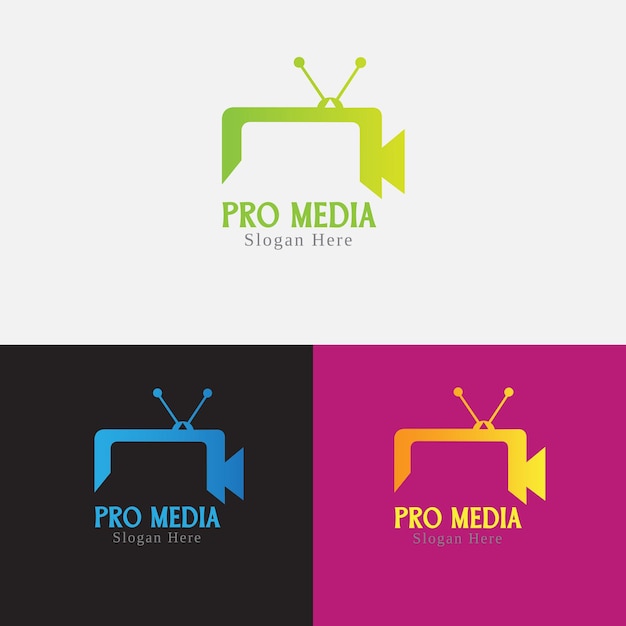 Logotipo de medios profesionales