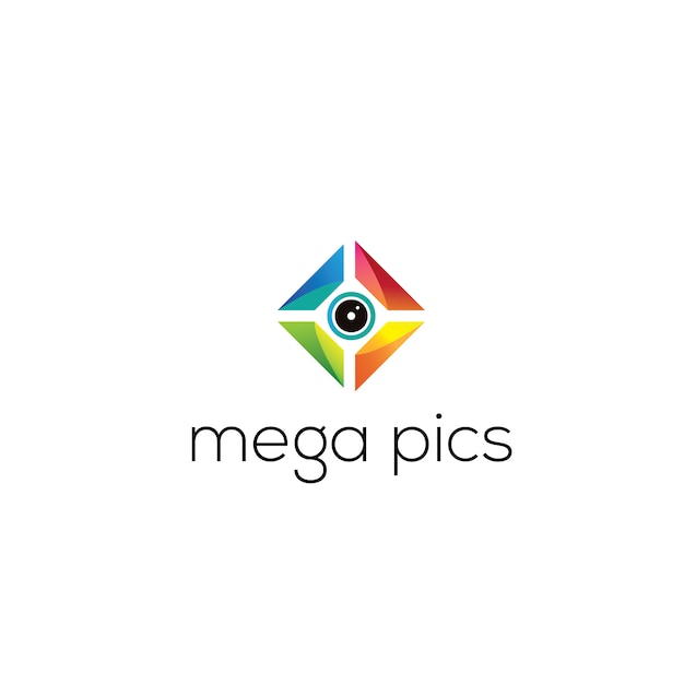 Logotipo mega pics photography