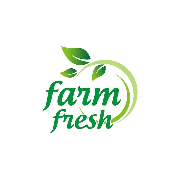 Logotipo para un mercado de agricultores llamado Farm Fresh