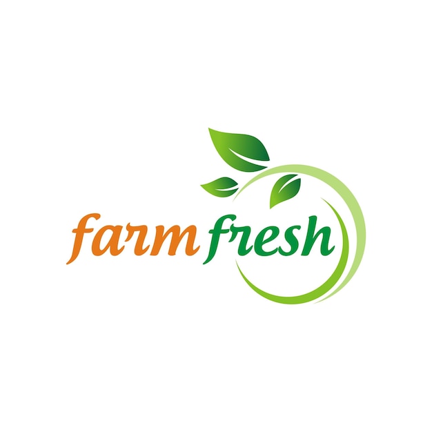 Logotipo para un mercado de agricultores llamado Farm Fresh