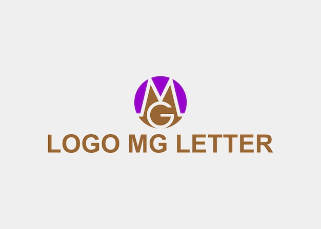 LOGOTIPO MG LETRA CÍRCULO NOMBRE DE LA EMPRESA