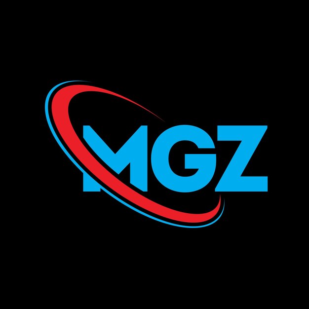 Logotipo MGZ letra MGZ letra diseño del logotipo Iniciales logotipo MGZ vinculado con círculo y mayúscula logotipo monograma MGZ tipografía para negocios de tecnología y marca inmobiliaria