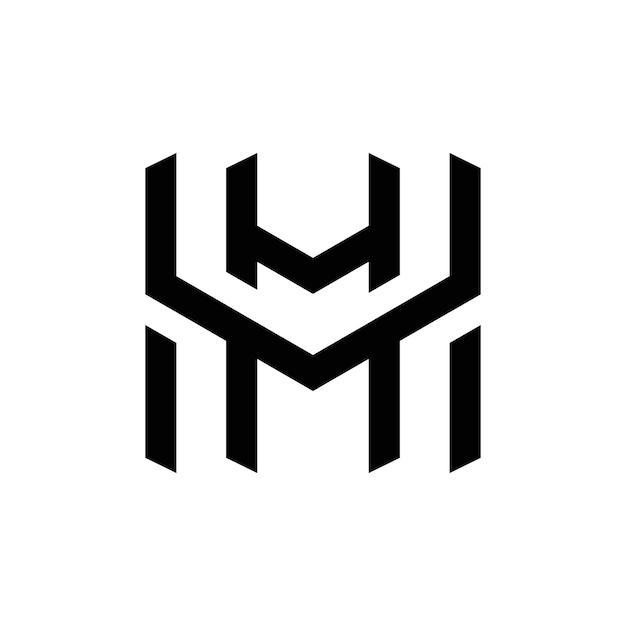 Vector logotipo de mh