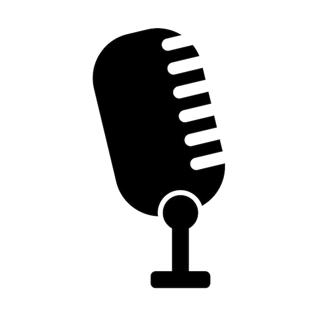 logotipo de micrófono