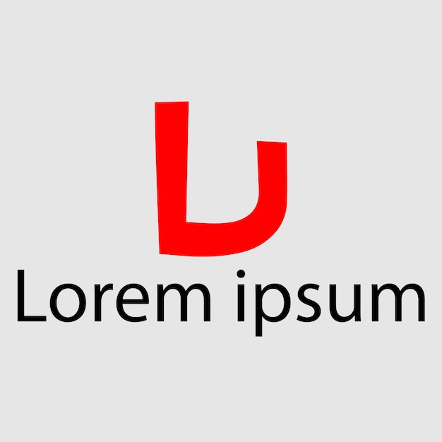 El logotipo minimalista moderno
