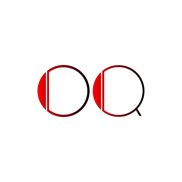 el logotipo minimalista oq