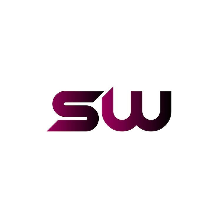 Vector el logotipo minimalista de swu