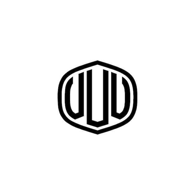 El logotipo minimalista de uuu