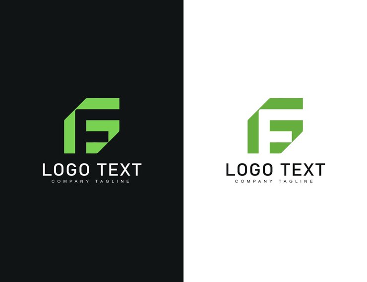 Vector logotipo mínimo de línea simple