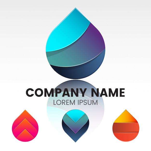 Logotipo mínimo moderno para banner