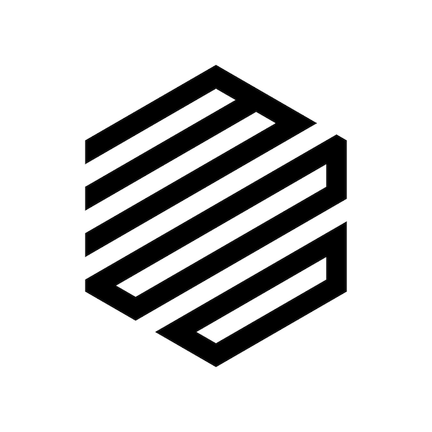 El logotipo del Ministerio de Defensa tiene las iniciales en estilo monograma con el concepto de la letra.
