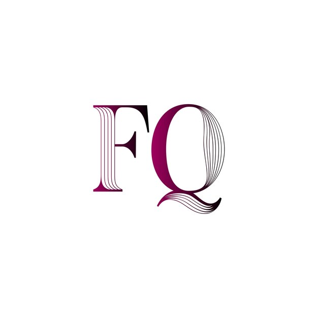El logotipo de la moda fq