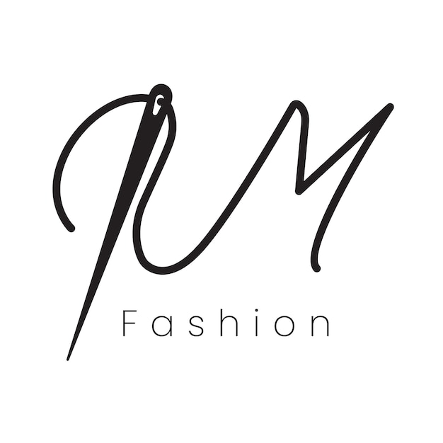 Vector logotipo de moda sencillo