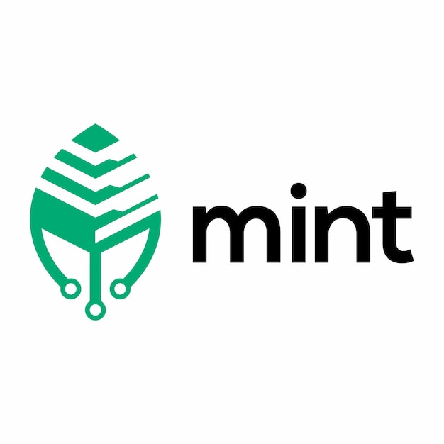 Logotipo Modern Mint Software Technlogoy