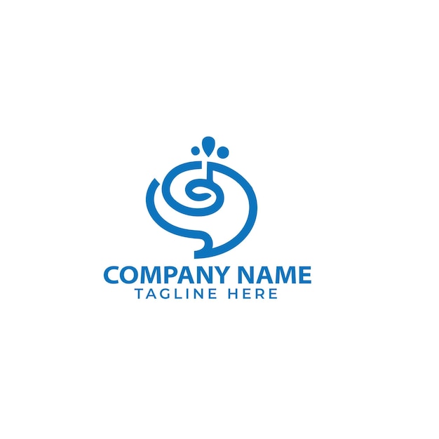 El logotipo de Modern Tech Bulb diseña el concepto de la tecnología Pixel