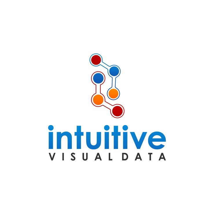 Vector logotipo moderno combinación de letras iniciales con colores modernos de gradiente brillante