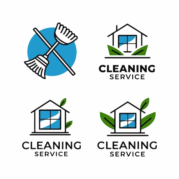 Logotipo moderno para expertos en limpieza