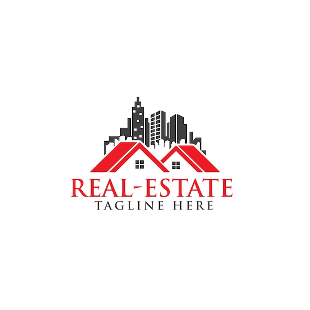 Logotipo moderno inmobiliario