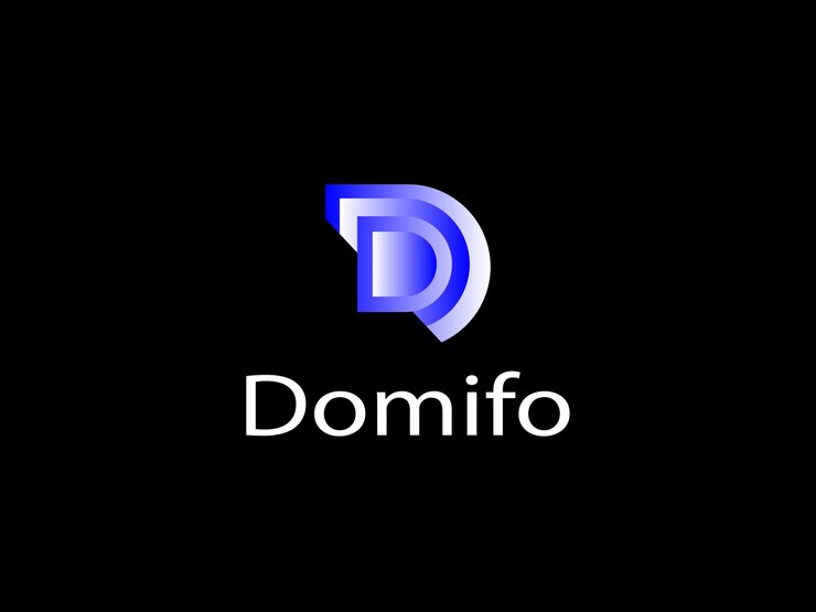 El logotipo moderno de la letra d