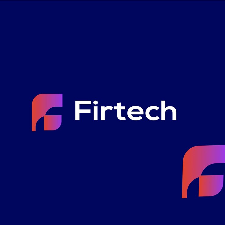 El logotipo moderno de la letra F