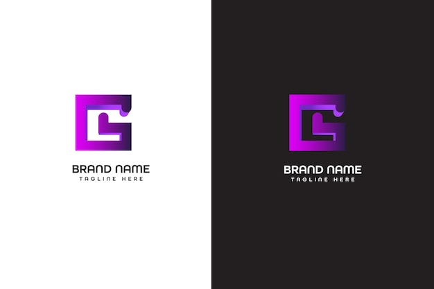 Logotipo moderno de letra G