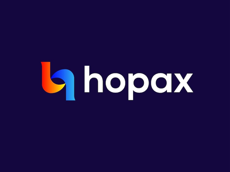 El logotipo moderno de la letra H
