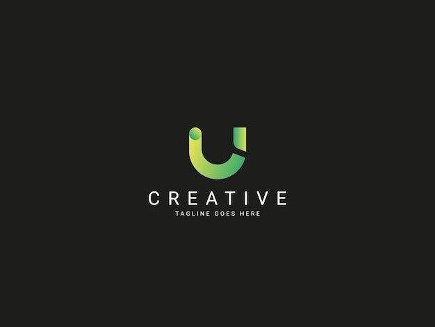 El logotipo moderno de la letra U