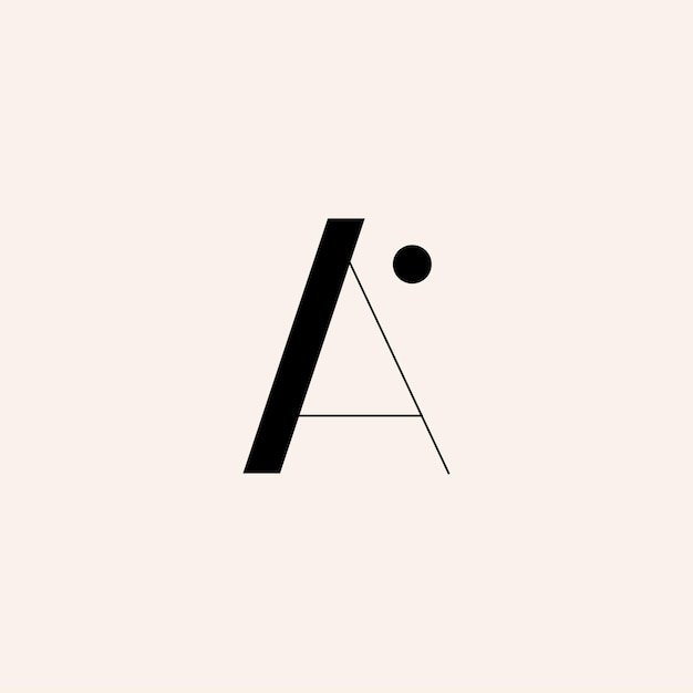 Un logotipo moderno de lujo inicial Un logotipo de moda Un logotipo para ropa
