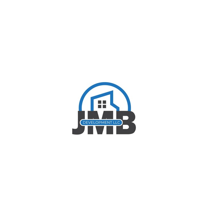 Vector logotipo moderno de monograma para bienes raíces con diseño creativo de forma de hogar