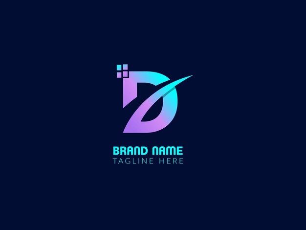 Un logotipo moderno que es un logotipo publicitario.