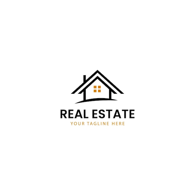 Logotipo moderno para la solución de vivienda inmobiliaria