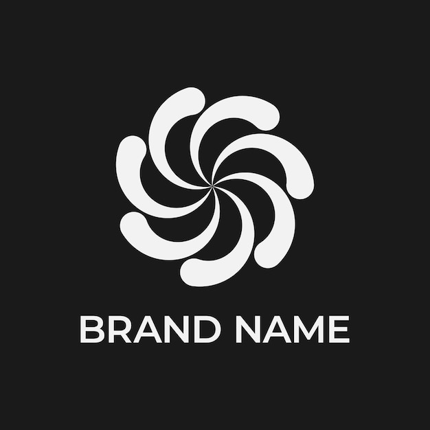 El logotipo moderno de Swirl para la marca y la identidad empresarial