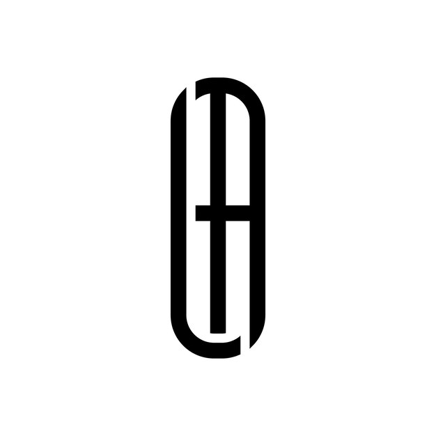 logotipo moderno LA