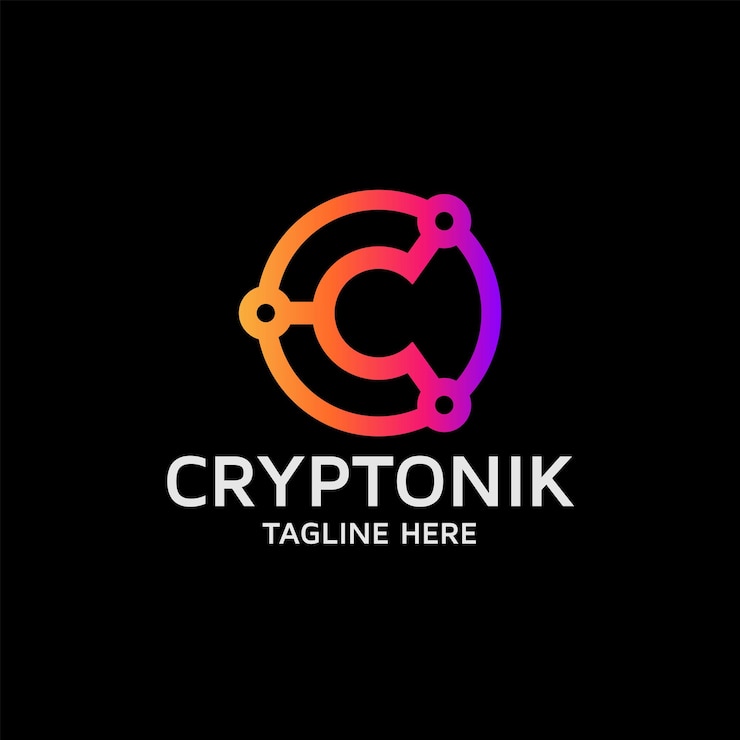 Vector logotipo de la moneda criptográfica de bitcoin
