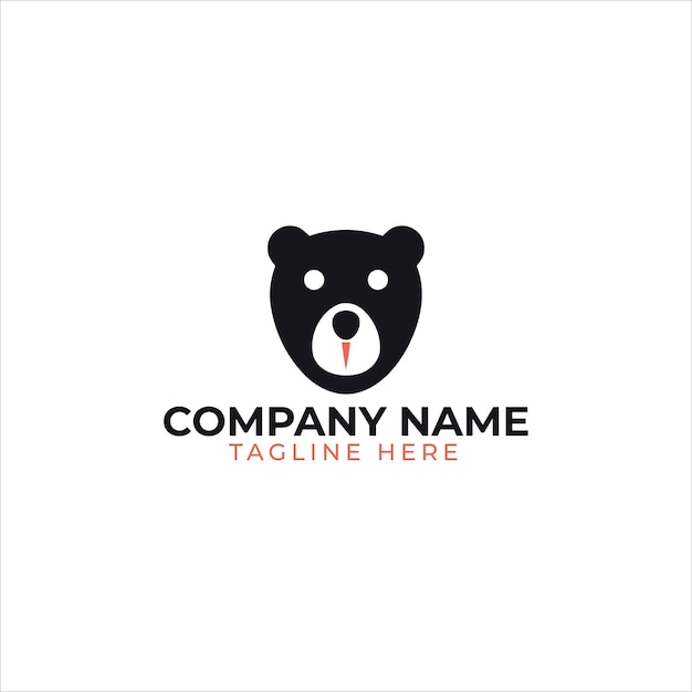 El logotipo del mono creativo mínimo el logotipo del chimpancé