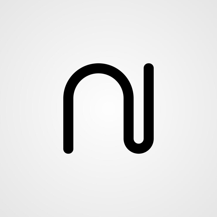 Vector logotipo monocromático logotipo en blanco y negro logotipo en escala de grises logotipo de un solo color logotipo minimalista