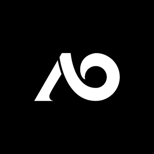 LOGOTIPO MONOGRAMA AO