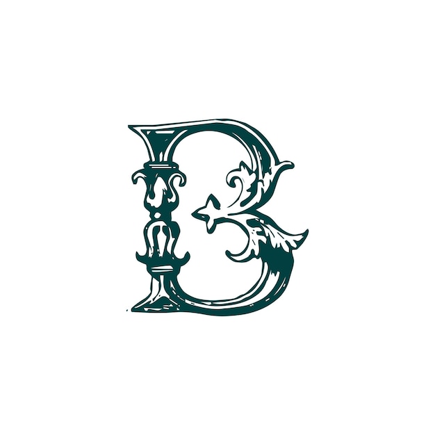 logotipo del monograma b