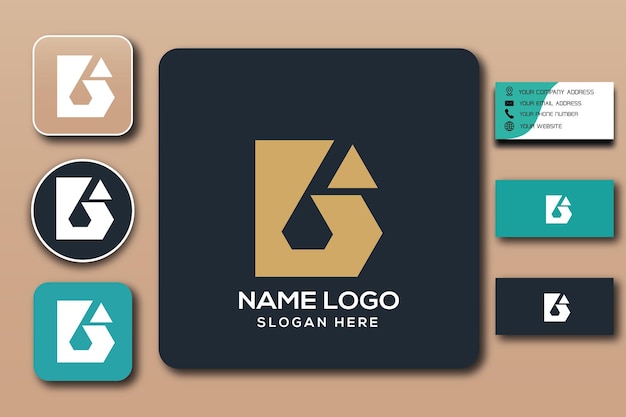 logotipo del monograma b