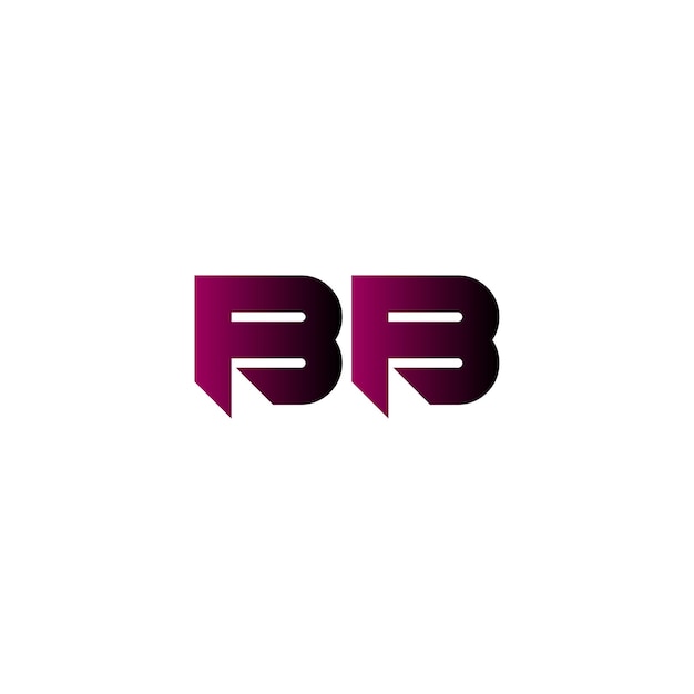 El logotipo del monograma bb