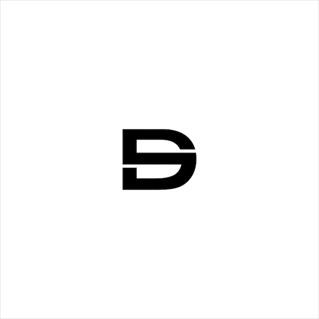 El logotipo del monograma d o ds