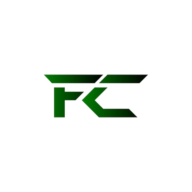 logotipo del monograma fc