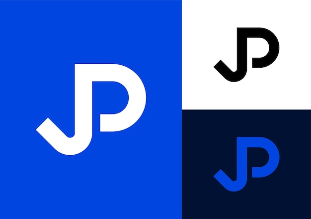 Logotipo monograma J y P